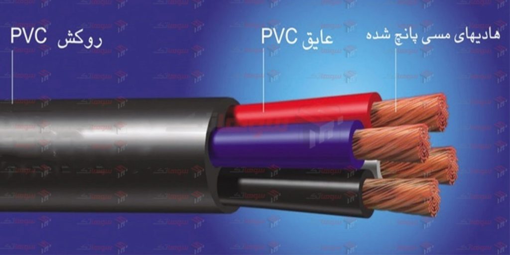 کابل شبکه با روکش PVC